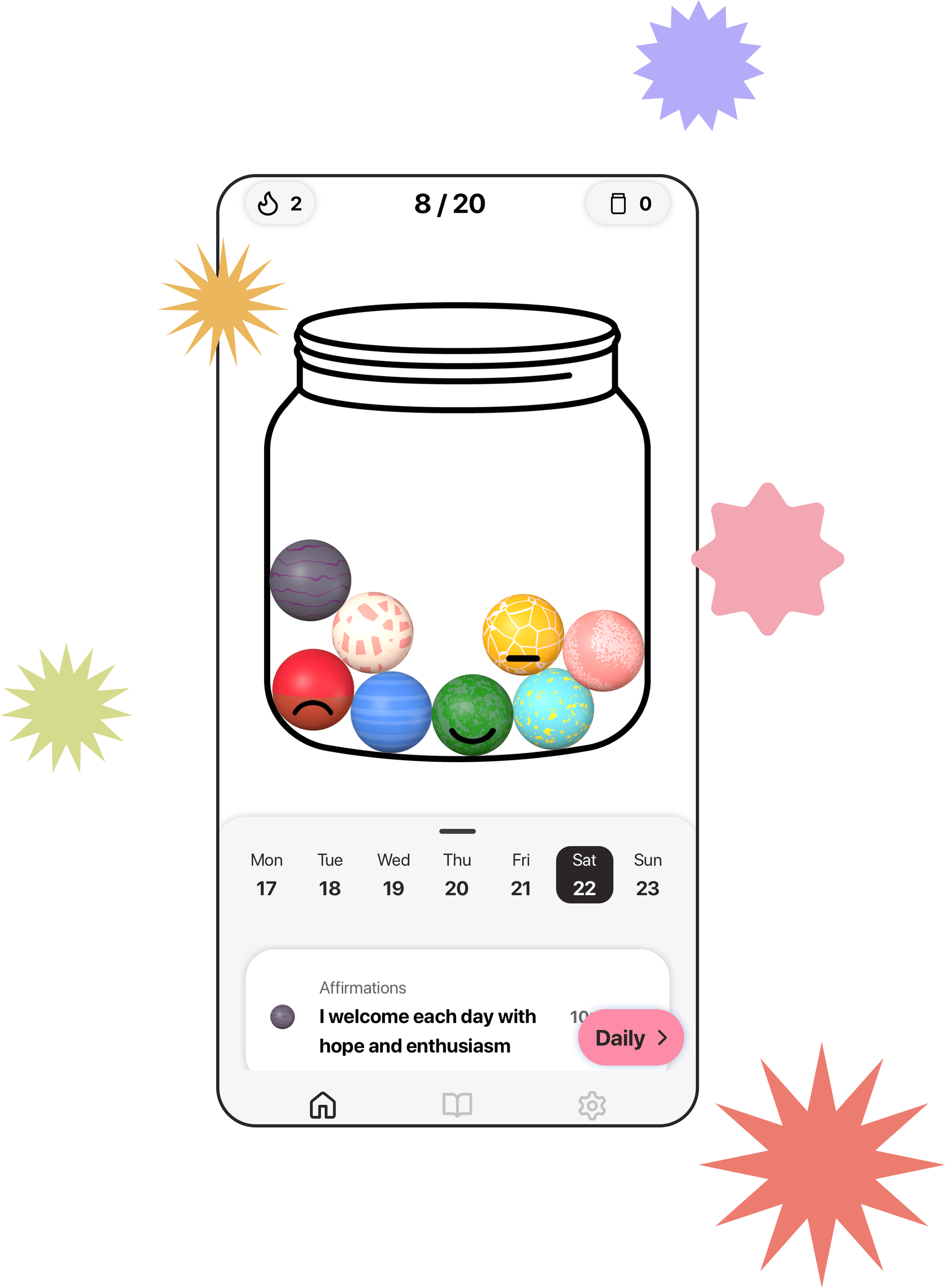 Mind Jar App Background